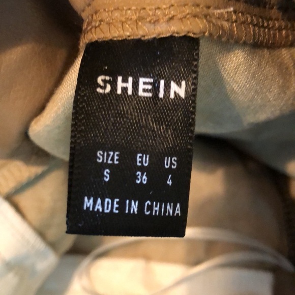 Shein Color Block PU Leather Pants-Size Small - Picture 11 of 13